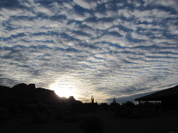 Sunrise over Superstition Mountain (Elizabeth “Liz” Weiler)