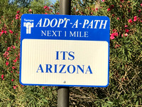 Adopt-a-path Tempe canal cleaning 6-17-2017